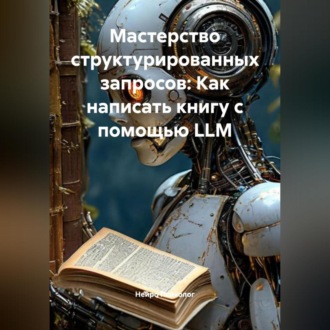 Обложка книги «Мастерство структурированных запросов: Как написать книгу с помощью LLM»