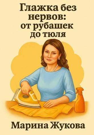 Обложка книги «Глажка без нервов: от рубашек до тюля»