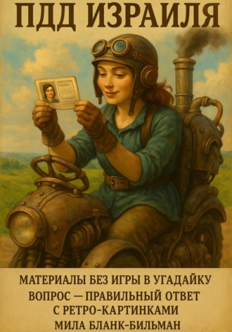 Надин Кравчински. ПДД Израиля. Материалы без игры в угадайку. Вопрос Правильный Ответ. С ретро-картинками