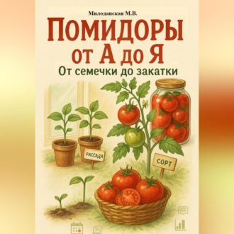 Обложка книги «Помидоры от А до Я: от семечки до закатки»