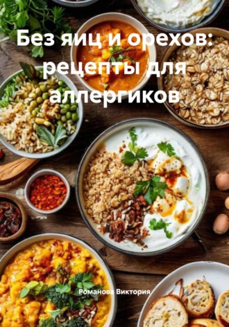 Обложка книги «Без яиц и орехов: рецепты для аллергиков»