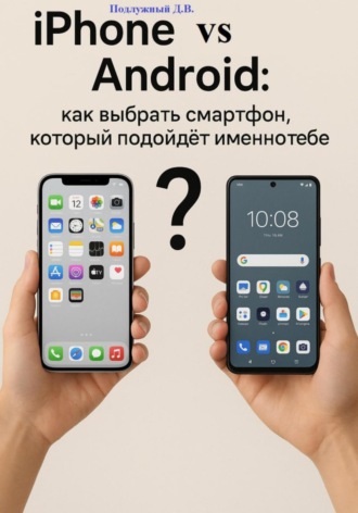 Обложка книги «iPhone против Android: как выбрать смартфон, который подойдёт именно тебе»