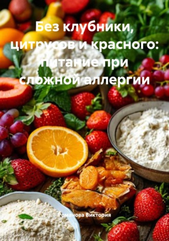 Обложка книги «Без клубники, цитрусов и красного: питание при сложной аллергии»