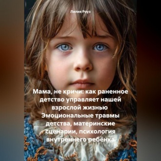 Обложка книги «Мама, не кричи: как раненное детство управляет нашей взрослой жизнью Эмоциональные травмы детства, материнские сценарии, психология внутреннего ребёнка»
