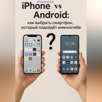 Обложка книги «iPhone против Android: как выбрать смартфон, который подойдёт именно тебе»