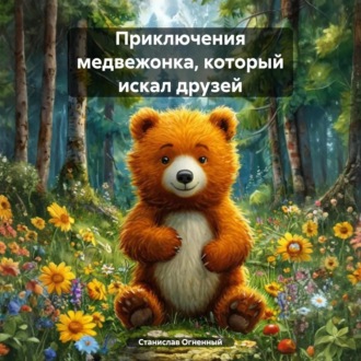 Обложка книги «Приключения медвежонка, который искал друзей»