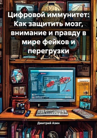Обложка книги «Цифровой иммунитет: Как защитить мозг, внимание и правду в мире фейков и перегрузки»