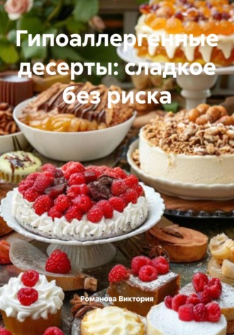 Обложка книги «Гипоаллергенные десерты: сладкое без риска»