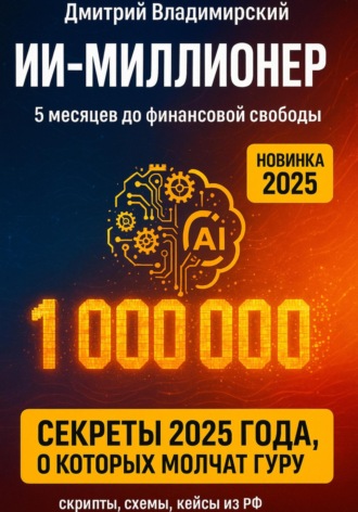 Обложка книги «ИИ-Миллионер: 5 месяцев до финансовой свободы»