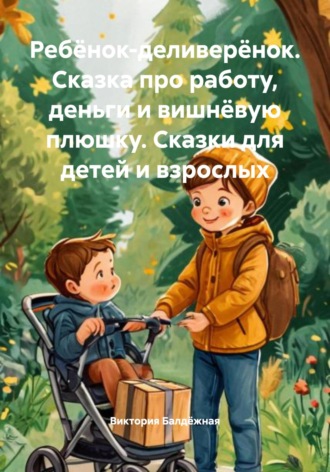 Виктория Балдёжная. Ребёнок-деливерёнок. Сказка про работу, деньги и вишнёвую плюшку. Сказки для детей и взрослых