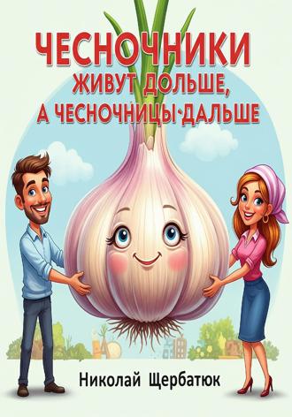 Обложка книги «Чесночники живут дольше, а часночницы – дальше»