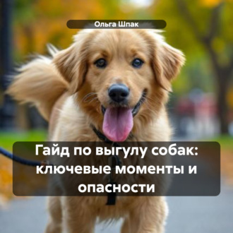Обложка книги «Гайд по выгулу собак: ключевые моменты и опасности»