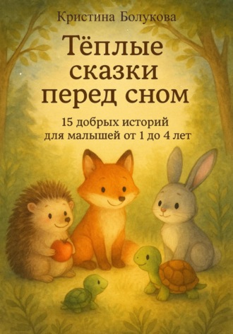 Обложка книги «Теплые сказки перед сном»