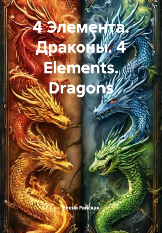 Обложка книги «4 Элемента. Драконы. 4 Elements. Dragons»