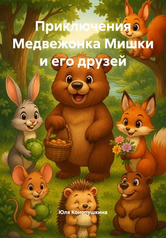 Обложка книги «Приключения Медвежонка Мишки и его друзей»