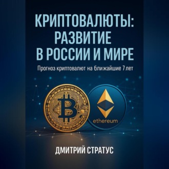 Обложка книги «КРИПТОВАЛЮТЫ РАЗВИТИЕ В РОССИИ И МИРЕ»