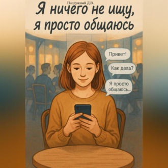 Обложка книги «Я ничего не ищу, я просто общаюсь»