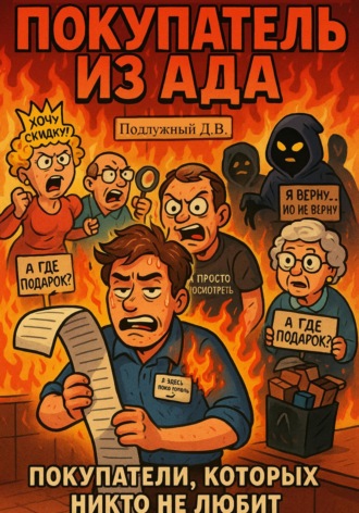 Обложка книги «Покупатель из ада. Покупатели, которых никто не любит. Книга 1»