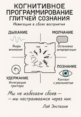 Обложка книги «Когнитивное программирование глитчей сознания»