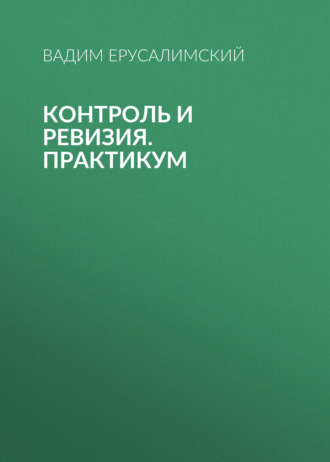 Обложка книги «Контроль и ревизия. Практикум»