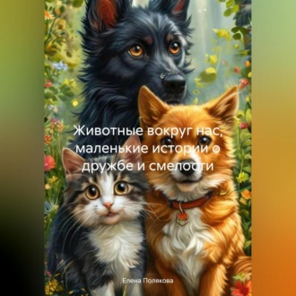 Обложка книги «Животные вокруг нас, маленькие истории о дружбе и смелости»