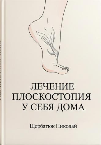 Обложка книги «Лечение плоскостопия у себя дома»