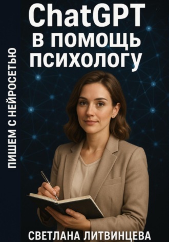 Обложка книги «ChatGPT в помощь психологу. Пишем с нейросетью»
