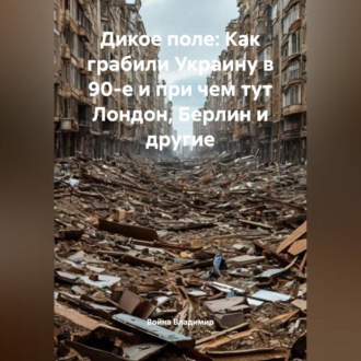 Обложка книги «Дикое поле: Как грабили Украину в 90-е и при чем тут Лондон, Берлин и другие»