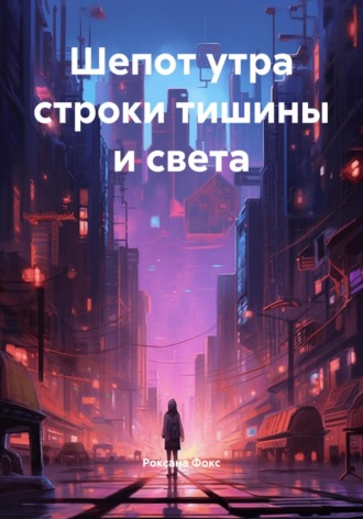 Обложка книги «Шепот утра строки тишины и света»