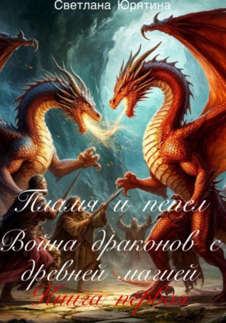 Обложка книги «Пламя и Пепел: Война драконов с древней магией»