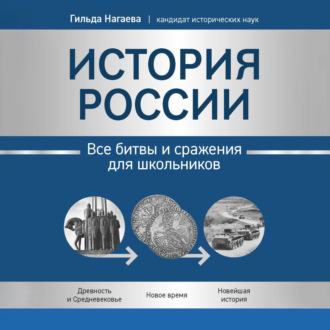 Обложка книги «История России. Все битвы и сражения для школьников»