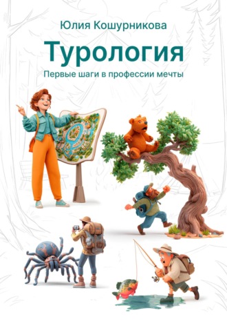 Обложка книги «Турология. Первые шаги в профессии мечты»