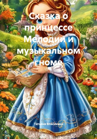 Обложка книги «Сказка о принцессе Мелодии и музыкальном гноме»