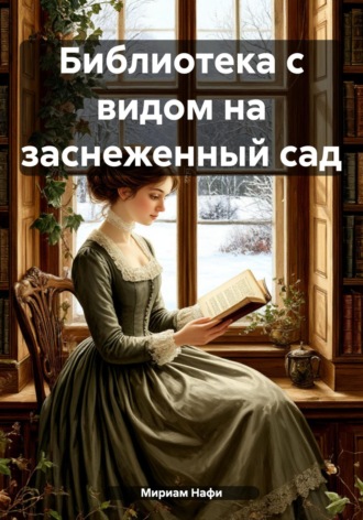 Библиотека с видом на заснеженный сад