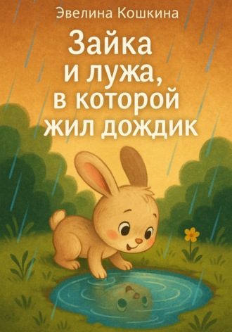 Обложка книги «Зайка и лужа, в которой жил дождик»