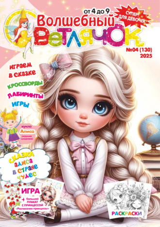 Обложка книги «Волшебный светлячок №04/2025»