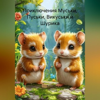 Обложка книги «Приключения Муськи, Пуськи, Викуськи и Шурика»