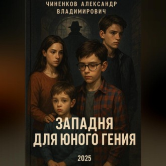 Обложка книги «Западня для юного гения»