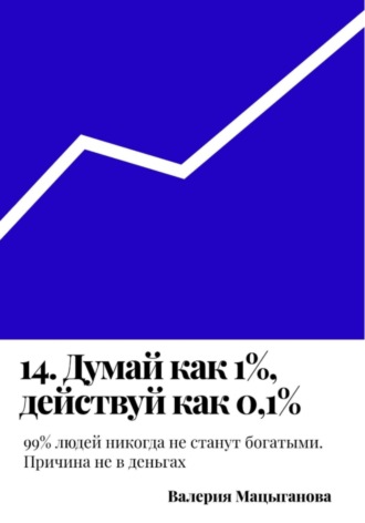Обложка книги «14. Думай как 1%, действуй как 0,1%»