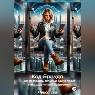 Обложка книги «ДНК бренда: как построить сильный бренд с помощью архетипов и нейросетей»