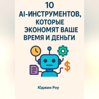 Обложка книги «10 AI-ИНСТРУМЕНТОВ, КОТОРЫЕ ЭКОНОМЯТ ВАШЕ ВРЕМЯ И ДЕНЬГИ»