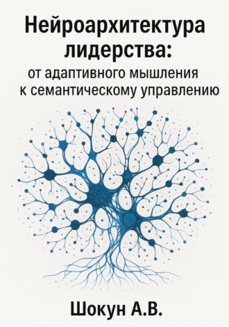 Обложка книги «Нейроархитектура лидерства: от адаптивного мышления к семантическому управлению»