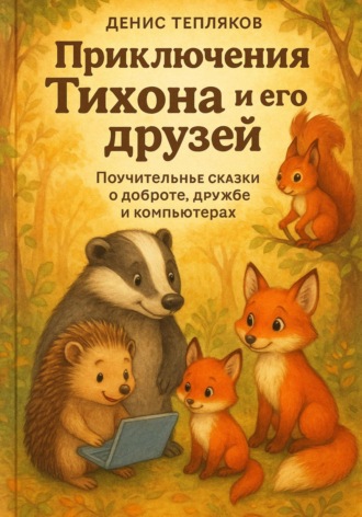 Обложка книги «Приключения Тихона и его друзей»