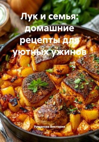 Обложка книги «Лук и семья: домашние рецепты для уютных ужинов»