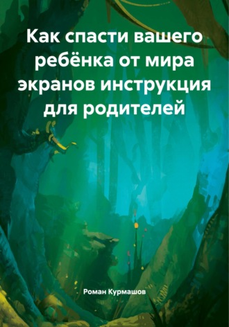 Обложка книги «Как спасти вашего ребёнка от мира экранов инструкция для родителей»