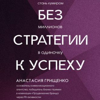 Обложка книги «Без стратегии к успеху. Стань кумиром миллионов в одиночку»