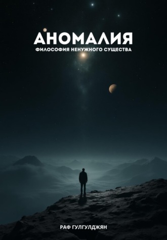 Обложка книги «Аномалия. Философия ненужного существа»