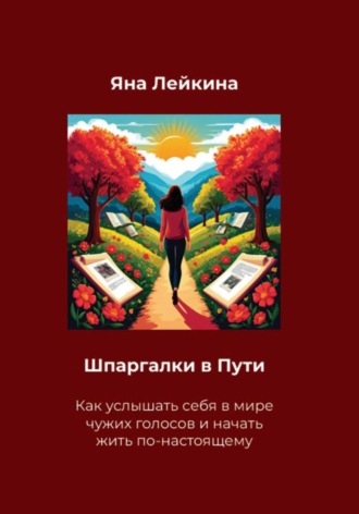 Обложка книги «Шпаргалки в Пути. Как услышать себя в мире чужих голосов и начать жить по-настоящему»
