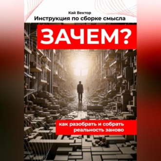 Обложка книги «Инструкция по сборке смысла: как разобрать и собрать реальность заново. Саморазвитие. Личностный рост. Мотивация. Успех»