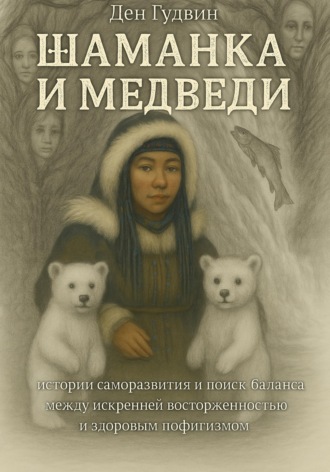 Обложка книги «Шаманка и медведи - истории саморазвития и поиска баланса между искренней восторженностью и здоровым пофигизмом»